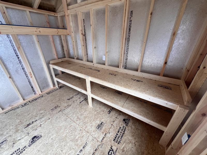 2025 STT 12' x 20' Utility Shed With Fuse Box