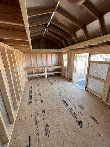2025 STT 10x20 lofted side shed - additional view