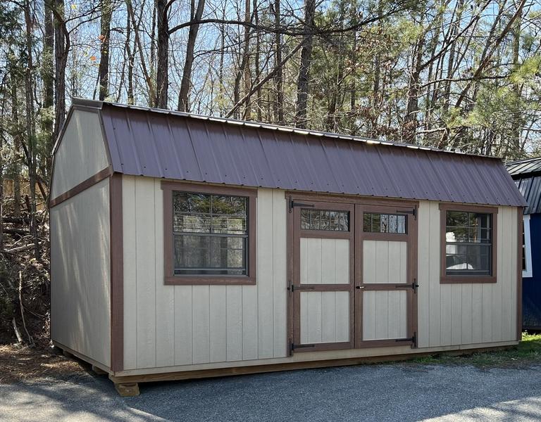 2025 STT 12x20 Lofted Shed exterior view