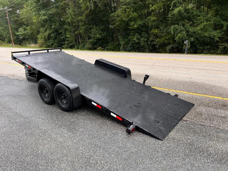 2025 STT 82 x 20 14K Steel Deck Full Tilt Trailer - front view