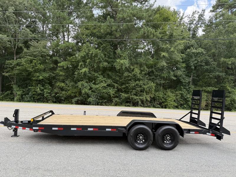 2025 STT 83x20 14K equipment trailer - deck view