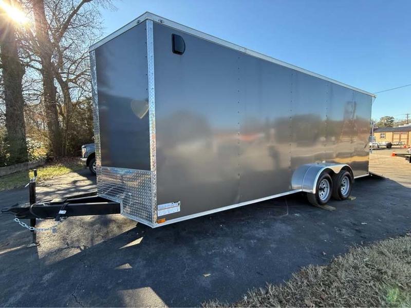 2026 STT 7x20 Tandem Axle Enclosed Trailer - side view