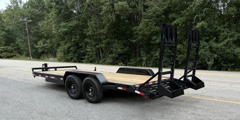 2025 STT 83x20 14K equipment trailer - side view