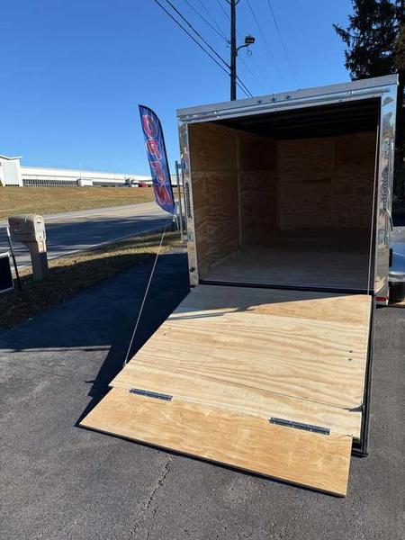 2026 STT 7x14 Tandem Axle Enclosed Trailer with Polycore - side view