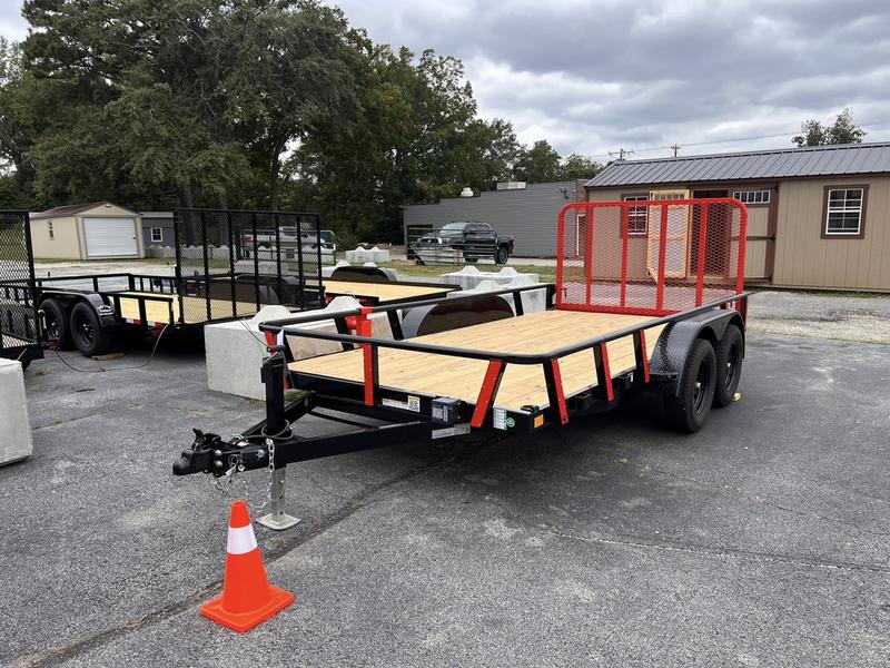 2025 STT 83 x 14 Tandem Axle Utility Trailer - side view