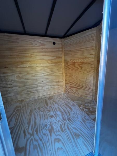 2026 STT 6x12 Tandem Axle Enclosed Trailer - rear view