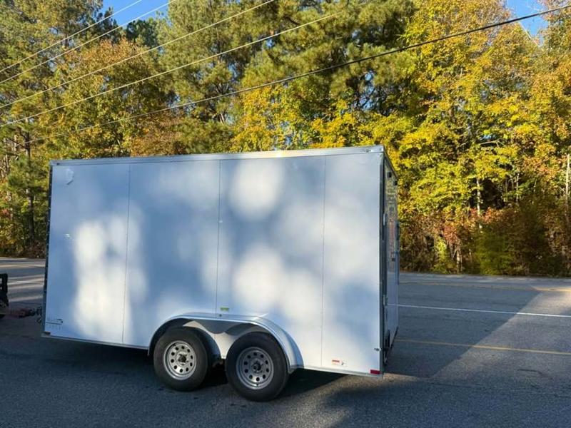 2026 STT 7x14 Tandem Axle Enclosed Trailer - side view