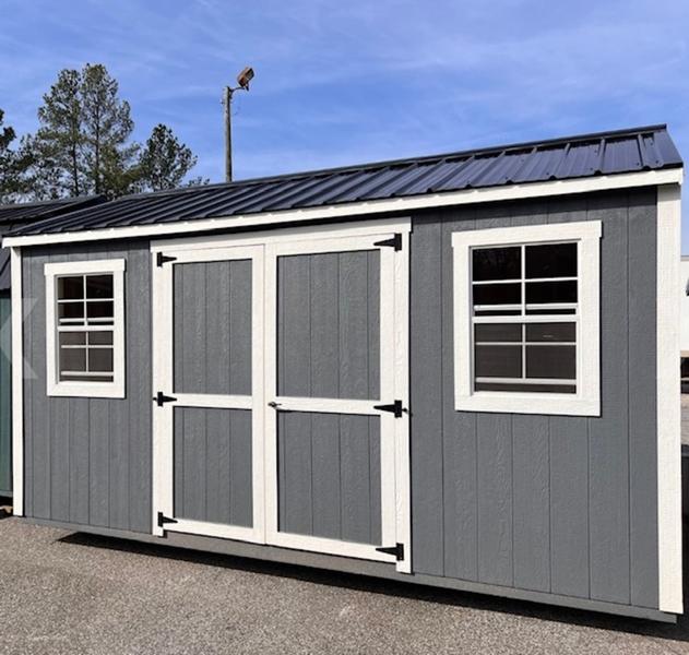 2025 STT 10x16 Side Utility Shed side view