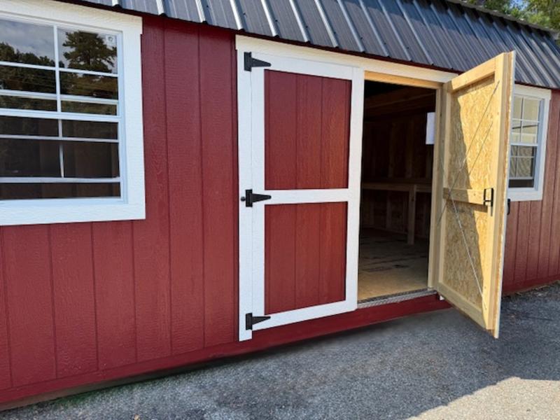 2025 STT 12x20 Lofted Shed side view