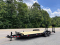 2025 STT 82 x 24 14K Equipment Trailer with Rub Rail - front view