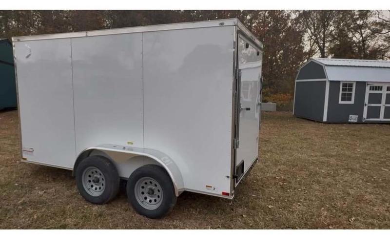 2026 STT 6x12 Tandem Axle Enclosed Trailer with Polycore - side view