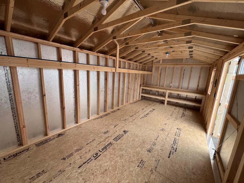2025 STT 12' x 20' Utility Shed With Fuse Box