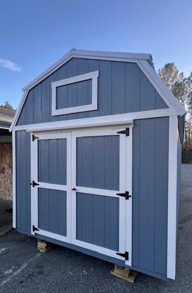 2025 STT 10x16 lofted shed side view