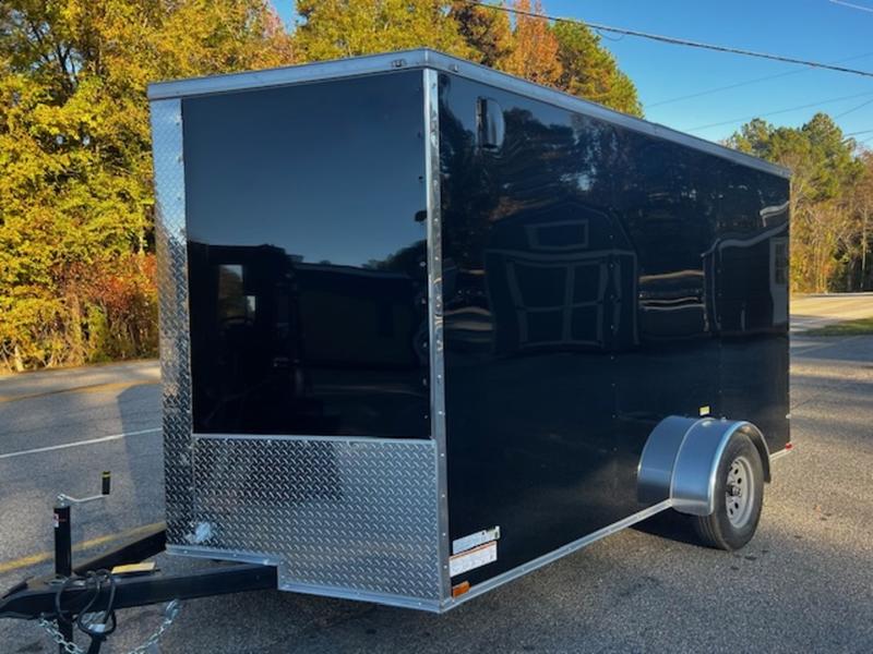 2026 STT 7x12 Single Axle Enclosed Trailer - side view