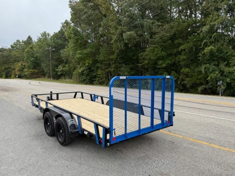 2025 STT 83 x 16 Tandem Axle Utility Trailer - side view