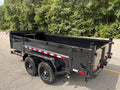 2025 STT 7x14 16K Telescopic Dump Trailer - front view