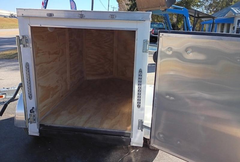 2025 STT 4x6 single axle enclosed trailer rear door