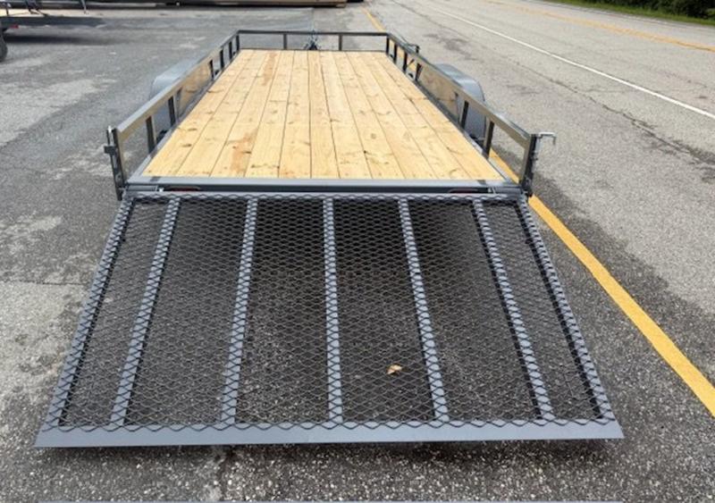 2025 STT 83x18 7K Utility Trailer - deck view