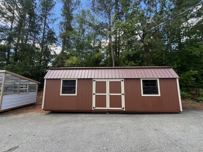 2025 STT 12x28 lofted shed - side view