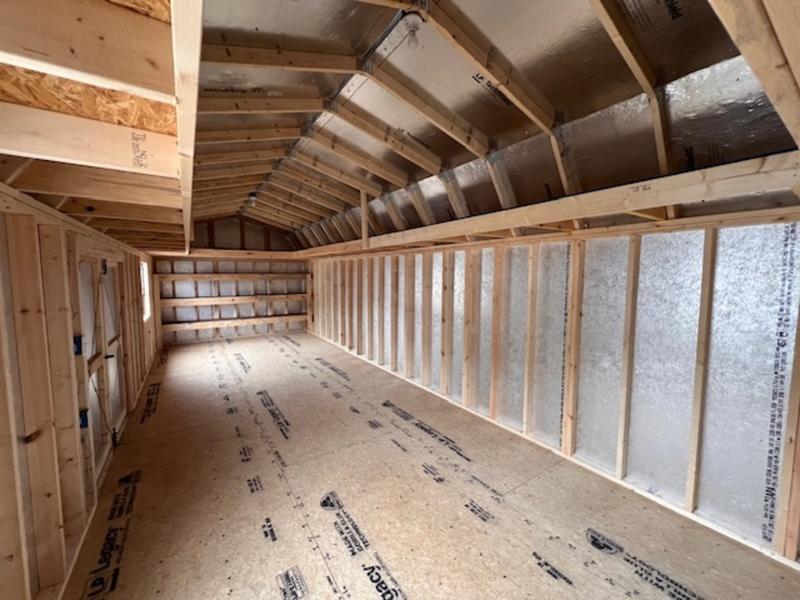 2025 STT 12x28 lofted shed - additional view