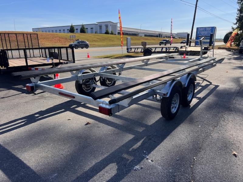 2025 STT pontoon trailer bunks and axles
