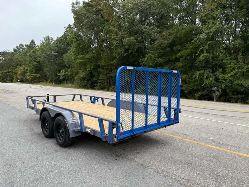 2025 STT 83 x 16 Tandem Axle Utility Trailer - front view