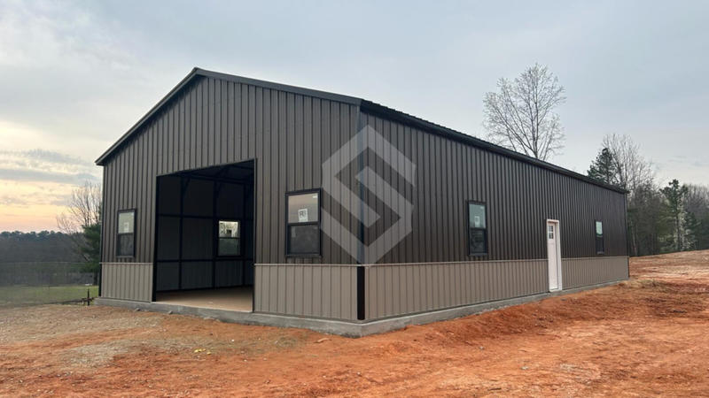 2025 STT 30x60x12 Steel Building - rendering
