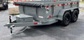 2025 STT 6x10 10K Dump Trailer - front view