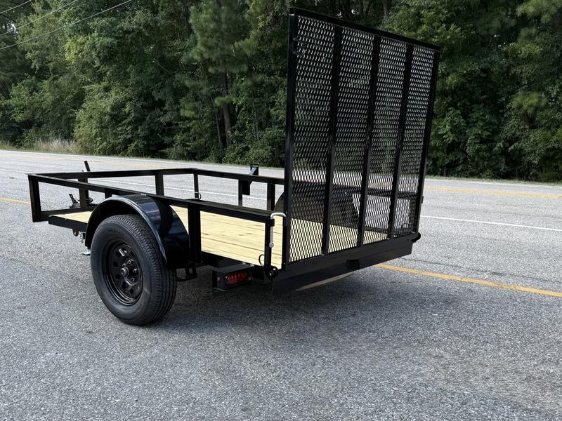 2025 STT 5x8 Single Axle Utility Trailer - side view