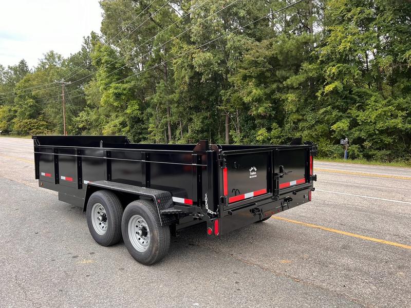 2025 STT 7x16 14K Dump Trailer - side view