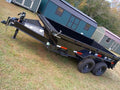 2025 STT 7x12 14K Scissor Lift Dump Trailer - front view