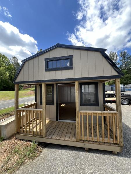 2025 STT 12x20 Lofted End Porch - porch area