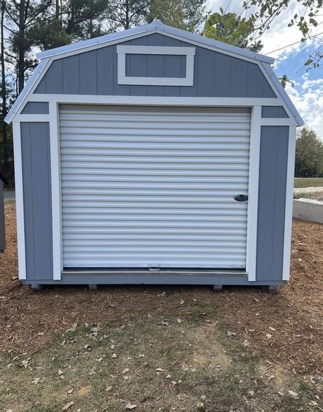 2025 STT 12x20 Lofted Garage Shed interior view