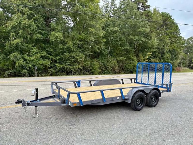 2025 STT 83 x 16 Tandem Axle Utility Trailer - side view