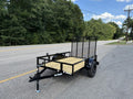 2025 STT 5x8 Single Axle Utility Trailer - front view