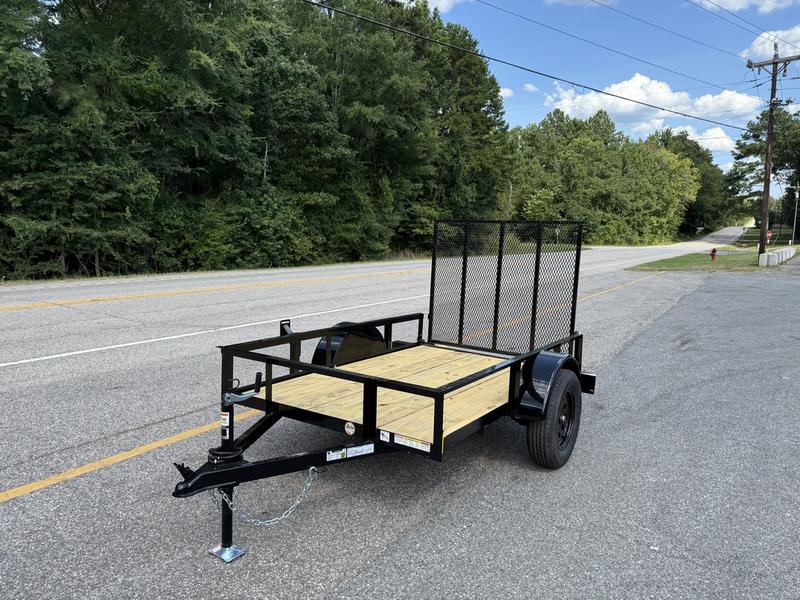 2025 STT 5x8 Single Axle Utility Trailer - front view