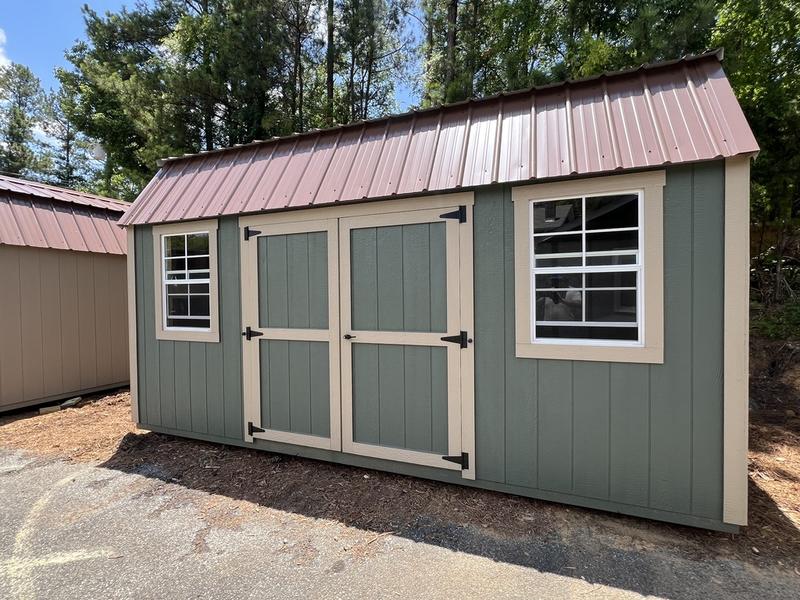 2025 STT 10x16 lofted shed - interior view