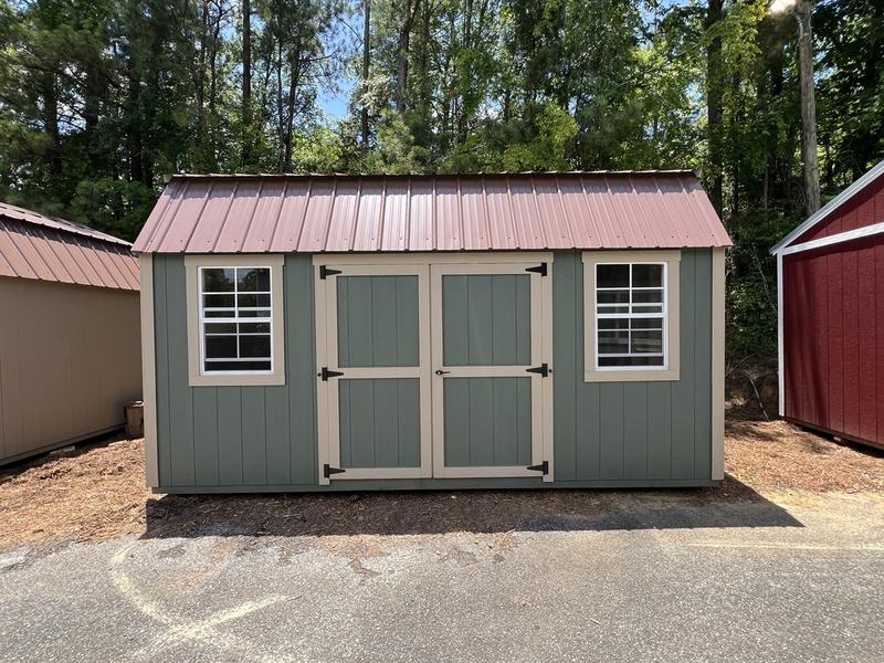 2025 STT 10x16 lofted shed - side view