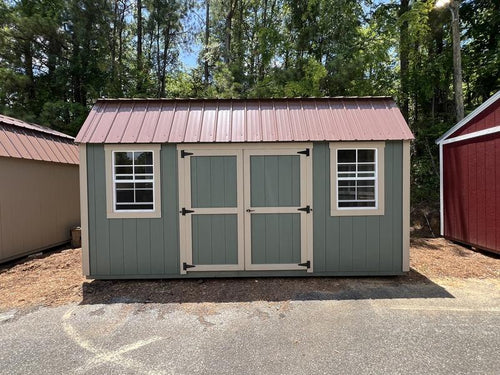 2025 STT 10x16 lofted shed - side view