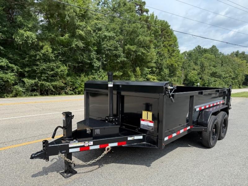 2025 STT 7x14 14K Telescopic Dump Trailer - front view