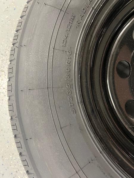 8 lug wheel and tire combo - alternate view