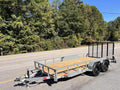 2025 STT 7x16 7K Utility Trailer Tube Top - front view