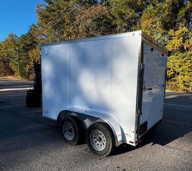 2026 STT 6x10 Tandem Axle Enclosed - rear