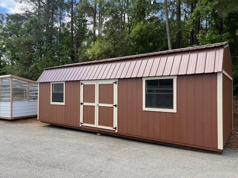 2025 STT 12x28 lofted shed - interior view