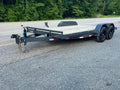 2025 STT 83 x 16 10K Wood Deck Car Hauler - front view