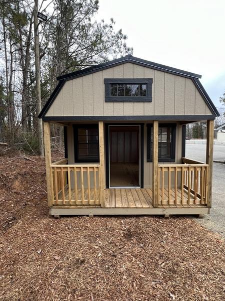 2025 STT 12x20 Lofted End Porch - door detail
