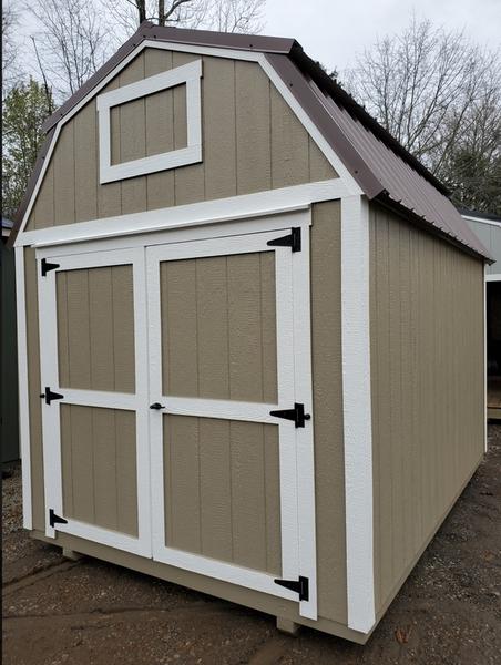 2025 STT 8x12 lofted shed side view