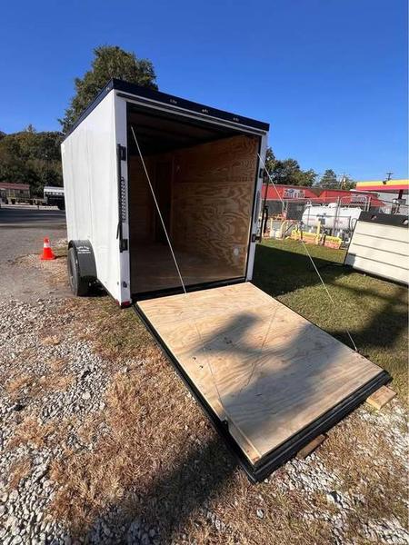 2026 STT 6x12 Single Axle Enclosed - rear