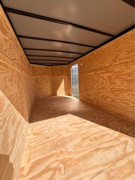 2026 STT 6x12 dual axle enclosed cargo trailer - interior view