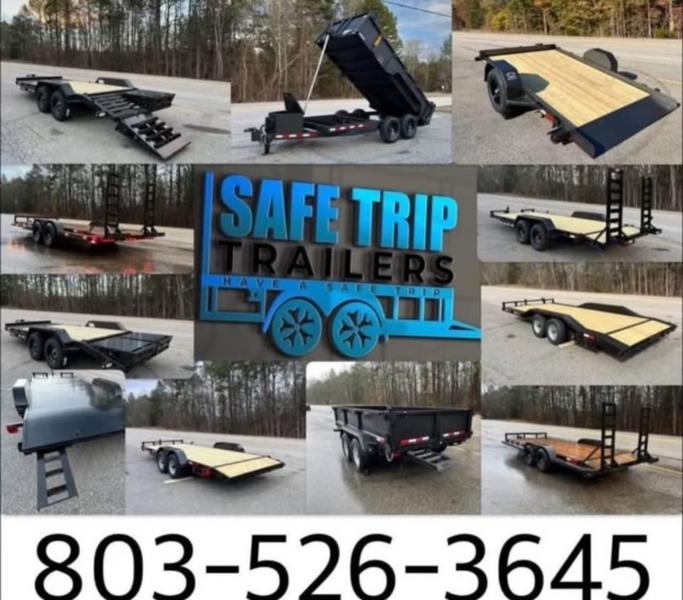 2025 STT 7x16 10K Tandem Axle Utility Trailer - side view